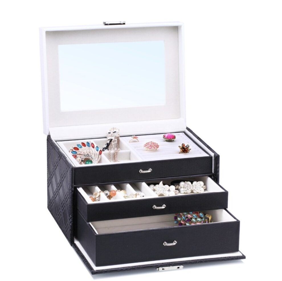 My little Secrets smykkeskrin medium - black